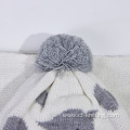 winter knitted hat and scarf for baby